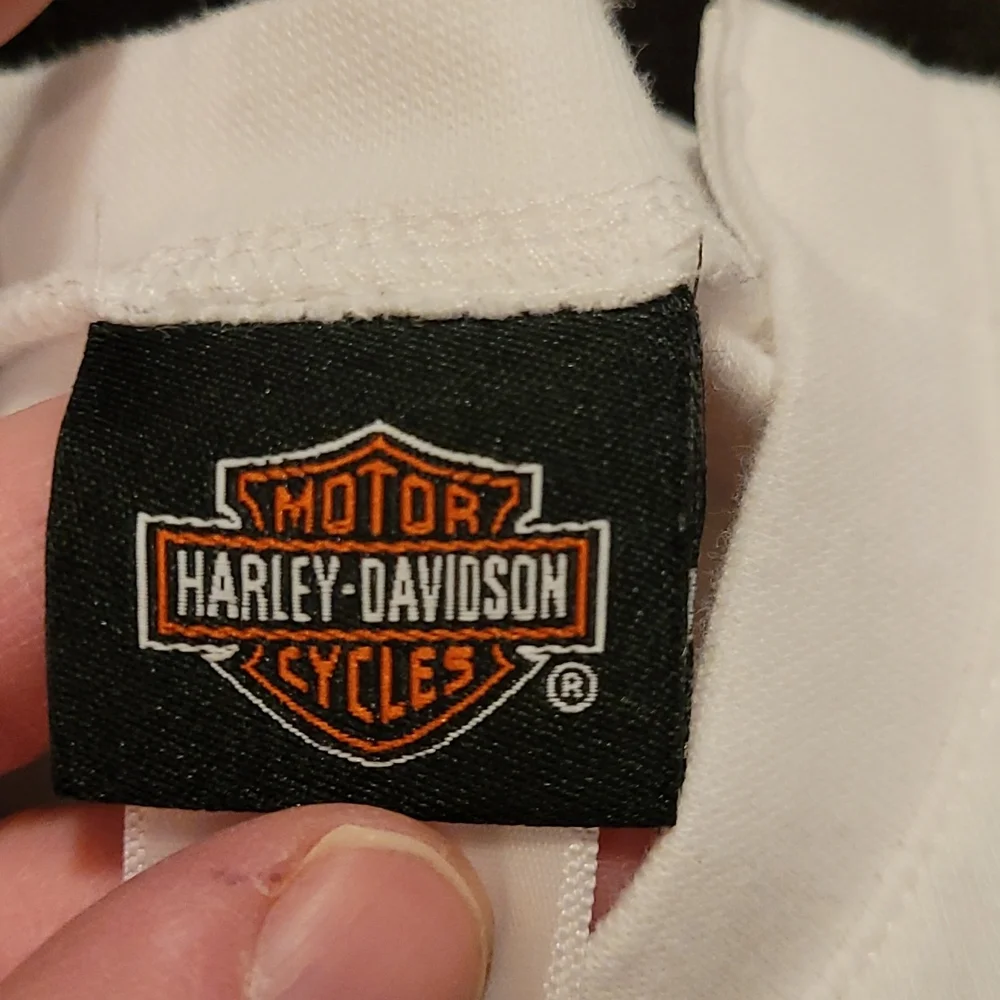 Harley-Davidson Harley-Girl onesie 18 months plus an HD Roamer bear